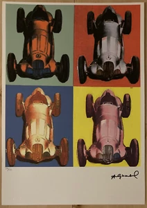 Andy Warhol (After) "Mercedes-Benz Rennwagen" Limited Edition Off Set Lithograph - Picture 1 of 6
