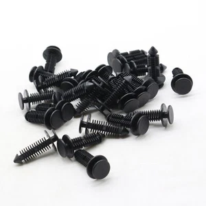 25 piezas clips de panel de moldura de puerta de asiento trasero ajuste orificio de 8 mm para Ford 387182-S - Imagen 1 de 4