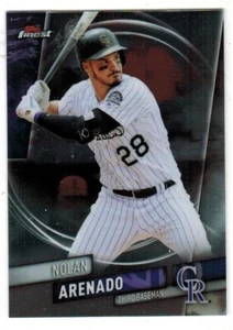 Nolan Arenado COLORADO ROCKIES 2019 TOPPS FINEST Baseball card #75 - Picture 1 of 4
