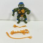 Vintage 1989 TMNT Ninja Turtles Windup Wacky Action Leonardo Figure Complete