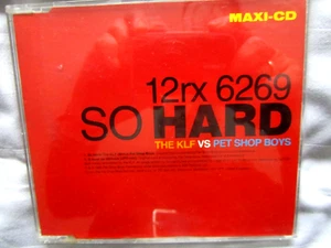 The KLF Vs Pet Shop Boys - So Hard - Rare 1990 German 2 track Maxi CD EX. - Picture 1 of 5