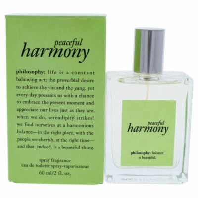 Peaceful Harmony by Philosophy Eau De Toilette Spray 2 oz / 60 ml para mujer Foto 1 de 2