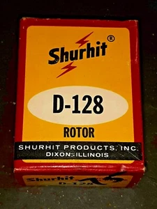 Vintage NOS Shurhit D-128 Rotor / distributor rotary button ignition repair part - Picture 1 of 10