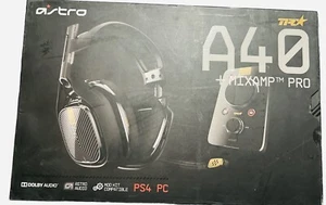 ASTRO Gaming A40 TR Over-Ear-Headset + MixAmp Pro TR für PS4 - schwarz - Bild 1 von 7