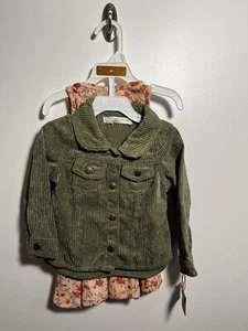 NWT 3T Dress With Corduroy Jacket - Picture 1 of 5