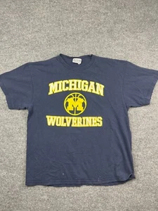 VNTG Section 101 by Majestic T Shirt Men's XL Michigan Wolverines Graphic Logo - Picture 1 of 8