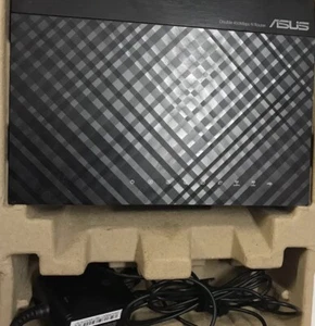 📡 ASUS Dual-Band Wireless-N900 Gigabit Router RT-N66R👌AS SHOWN‼Good CONDITION - Picture 1 of 2