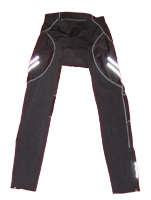 Parateck UPF50 Mens XL 3D Gel Padding Reflective Long Cycling Compression Tights - Image 1 of 4