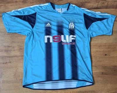 Maillot Olympique de Marseille 2004/2005 Luyindula XL - OM 05 shirt - Photo 1/4