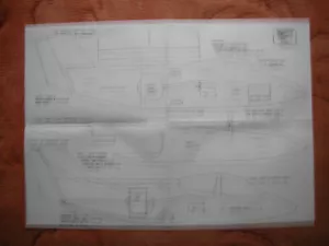 Quiet and Electric Flight Plans of the Fanjet Trainer 24" wingspan ducted fan tr - Picture 1 of 1