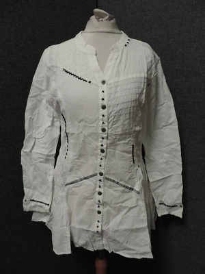Joe Browns Flared Tunic Blouse with Embroidery UK 10 LN132 WW 15 - Image 1 of 4