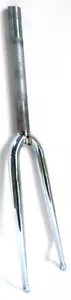 FOURCHE ACIER ROUTE 700 FILETÉE 1" DIAMÈTRE 25.4 CHROMÉE BSC NEUVE ( FORCK ) - Photo 1 sur 5