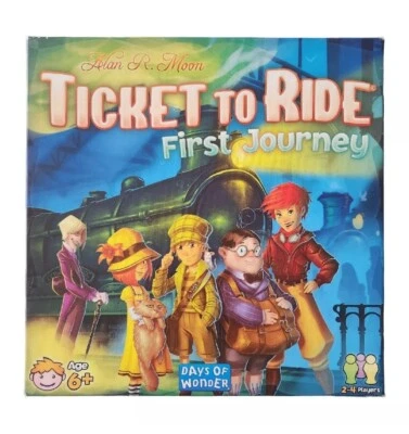 Ticket to Ride First Journey Board Game - Image 1 of 4