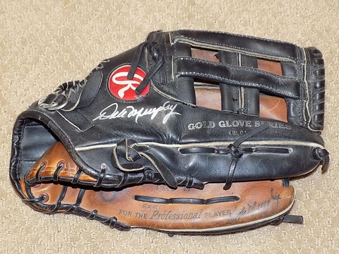 Dale Murphy Game Worn Signed Fielders Glove Atlanta Braves PSA DNA Cover