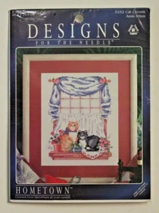 Designs For the Needle 5252 CAT FRIENDS Cross Stitch Kit 8"x10" - NEW - Picture 1 of 4