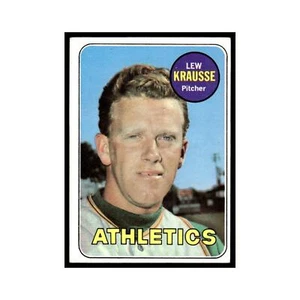 1969 Topps Lew Krausse Athletics #23 - Picture 1 of 3