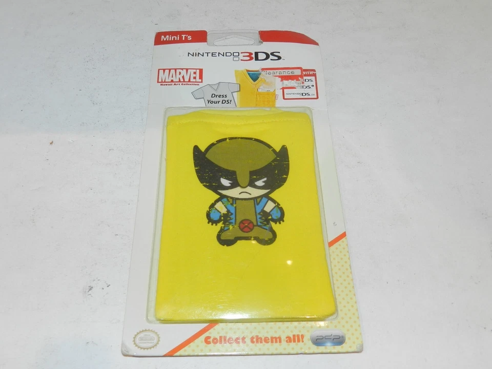 Nintendo 3DS Mini T's Marvel The Wolverine DS Cubierta Tela Superhéroe NUEVO EN CAJA Foto 1 de 1