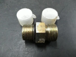 Parker 8 F5OLO-S Adapter Fitting Male 1/2" ORFS-08 to Male 1/2" ORB-08 - Picture 1 of 1