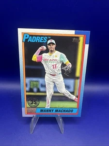 2025 Topps #T90-78 Manny Machado 1990 35th Anniversary San Diego Padres - Picture 1 of 4