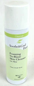 8oz Medline Sooth & Cool Fresh Foaming No-Rinse Skin Cleanser Body with Aloe - Picture 1 of 6