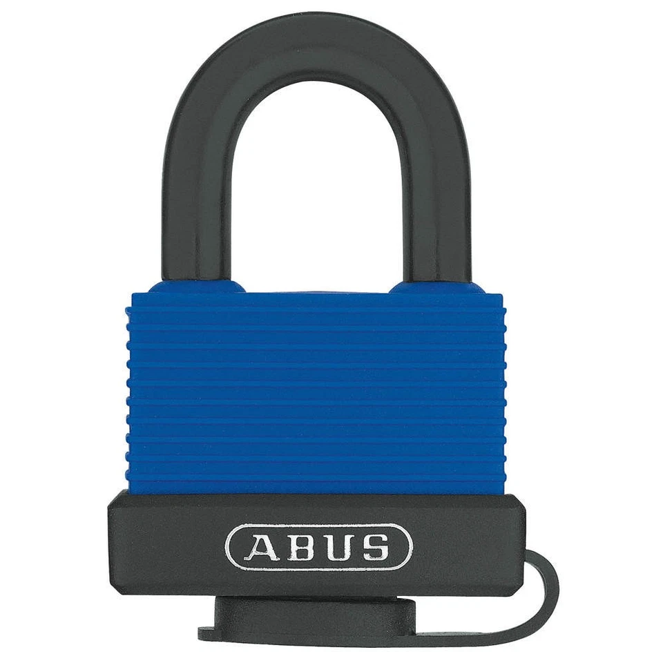 ABUS 70IB/50 KA Keyed Padlock, 59/64 in,Rectangle,Blue 5JKW2 - Image 1 of 1