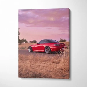 Honda S2000 High Resolution Museum Quality Vertical Canvas Print #017 - Picture 1 of 14