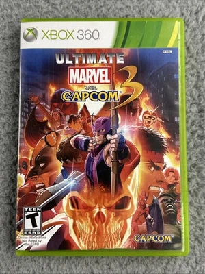 Ultimate Marvel vs. Capcom 3 (Microsoft Xbox 360, 2011) Disc Scratches - Image 1 of 4