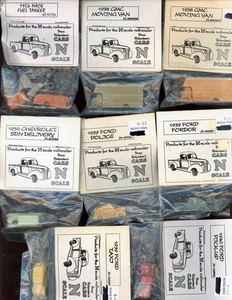 N-Scale, Choice of Bruce Richardson’s Cars & Trucks Kits, Mint, Sealed - Picture 1 of 11