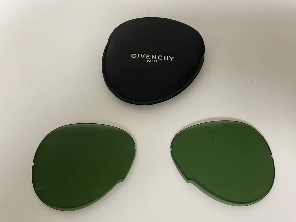 Auténticas lentes Givenchy GC 7014 RL VERDES SOLO plástico para gafas de sol de aviador Foto 1 de 4