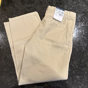French Toast Boy's Khaki Pants Relaxed Fit Adjustable Waist Size 14 Husky NWT - Picture 1 of 10
