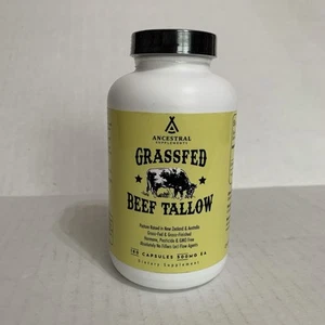 Ancestral Supplements GrassFed Beef Tallow 180 capsules EXP:06/2025 - Picture 1 of 5