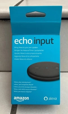 Amazon Alexa Echo Input - colore nero - smart speaker - Imagen 1 de 4