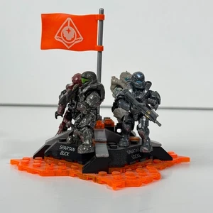 Halo Mega Construx Halo 5 Fireteam Osiris Team Orange RARE Spartan Locke 99% - Picture 1 of 12