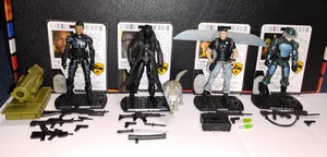 Gi Joe 2009 ROC Ripcord v3 Snake Eyes v44 Hawk V4 Grand Slam V6 (incomplete) - Picture 1 of 3