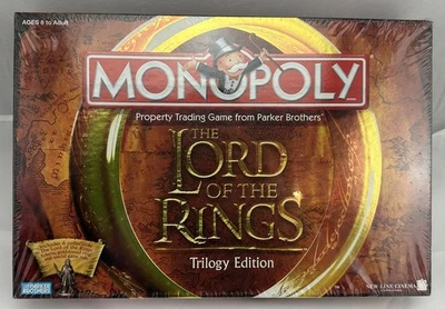 2003 Lord of the Rings Trilogy Monopoly Game Parker Brothers Brand New Sealed - Image 1 of 4