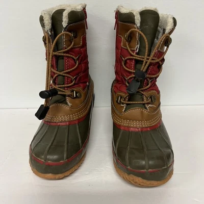 Bota de invierno Land’s End Steel Shank para niños talla 1 Foto 1 de 4