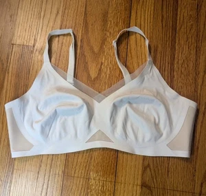 Honeylove Crossover Adjustable Witeless Mesh Trim White XL - Picture 1 of 3