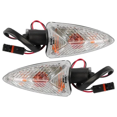 2x luces de señal de giro aptas para Triumph Tiger 800 Daytona 675 675R Foto 1 de 4