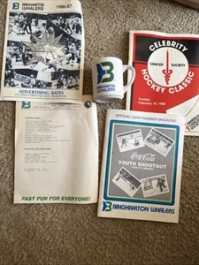 Vintage Binghamton Whalers Collectible Lot - Picture 1 of 10