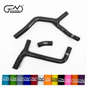 Manguera de refrigerante de radiador de silicona para Honda CRF450R CRF 450 R 2010 2009-2012 negra - Imagen 1 de 10