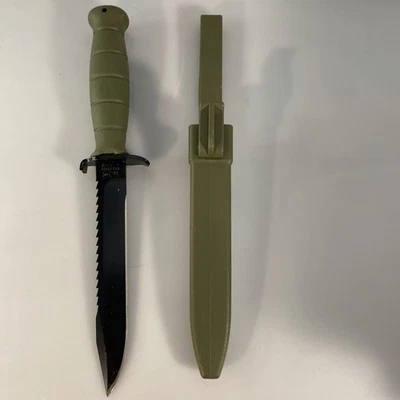 Navaja de supervivencia del ejército austriaco Glock 81 1095 HC 55 HRC, hoja de 6,5", 11" en general   Foto 1 de 4