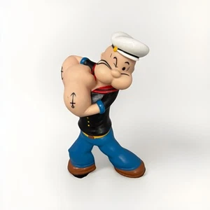 Vintage Popeye the Sailor 11'' Bank King 2000 Features Syndicate - Picture 1 of 6