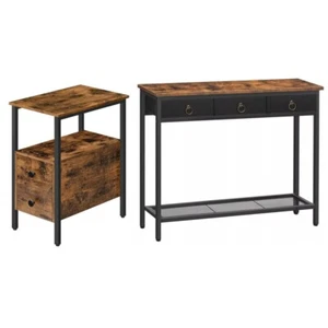 HOOBRO Side Table End Table Nightstand /Console Table Hallway Table two models - Picture 1 of 17