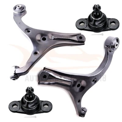 4pcs Front Lower Control Arms Ball Joints Kit For Hyundai Accent Kia Rio Rio5 - Image 1 of 4
