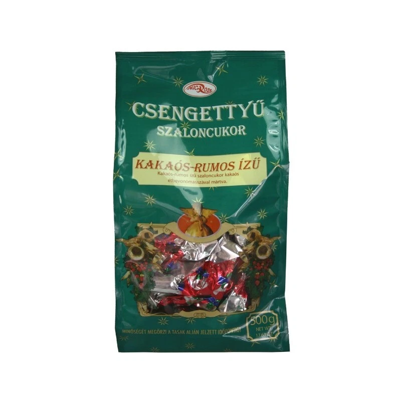 Csengettyű Szaloncukor Salonky Chocolate Candy with Cocoa-Rum Flavor 400g - Image 1 of 1