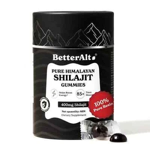 Gomitas Shilajit Better Alt Pure Himalayan Finest - 60 gomitas - Imagen 1 de 7