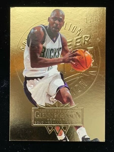 1995-96 Fleer Ultra #104 Glen Robinson Medallón de Oro Milwaukee Bucks Baloncesto - Imagen 1 de 2