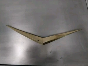 1957 57 CADILLAC  ELDORADO TRUNK LID V Emblem  - Picture 1 of 6