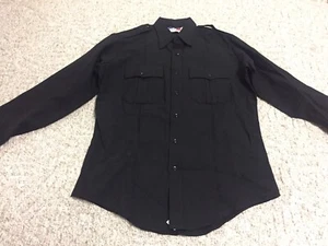 NEW Flying Cross All Weather De Luxe Tropical Shirt Black Size 16.5 - 47W6610 - Picture 1 of 10