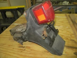 1980-1982 Honda CB400/450 rear fender and tail light assembly - Picture 1 of 4
